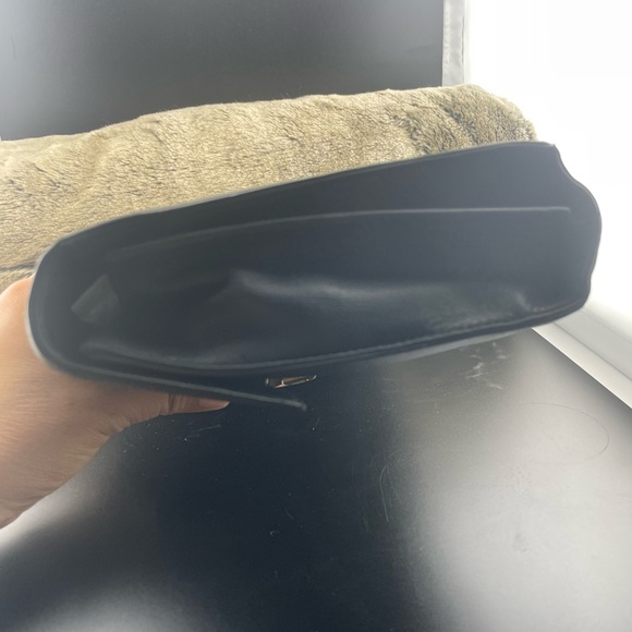 Salvatore Ferragamo Black Leather Wristlet - Picture 3 of 13